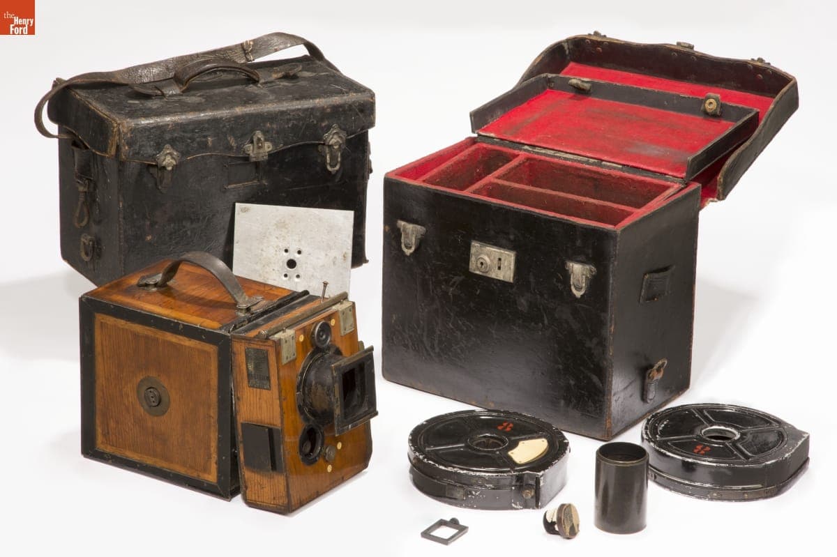 Debrie's "Le Parvo" Motion Picture Camera, circa 1908