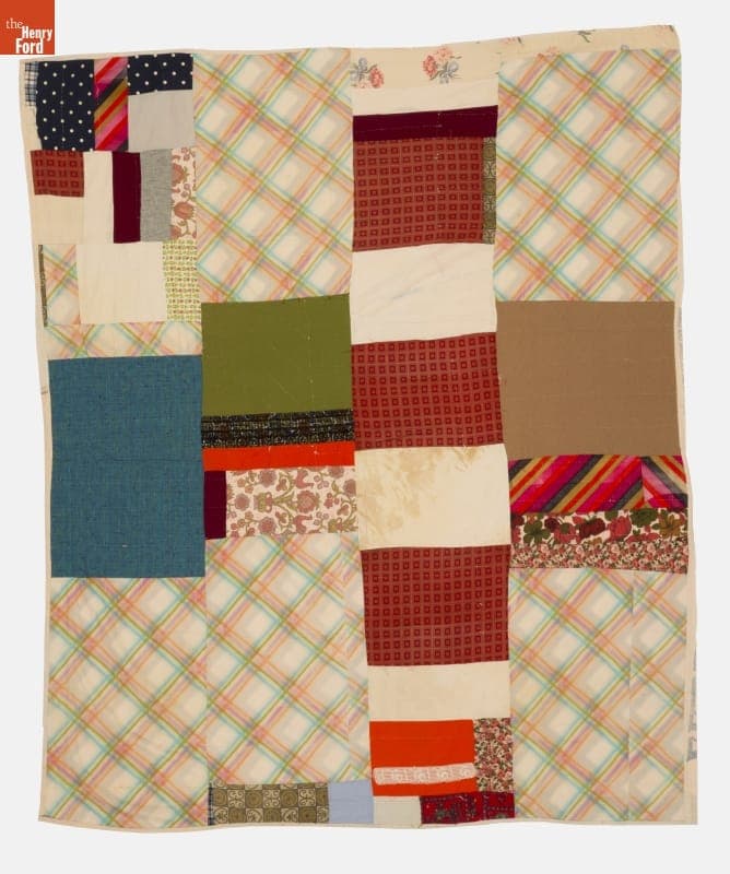 Strip Quilt by Susana Allen Hunter, circa 1965