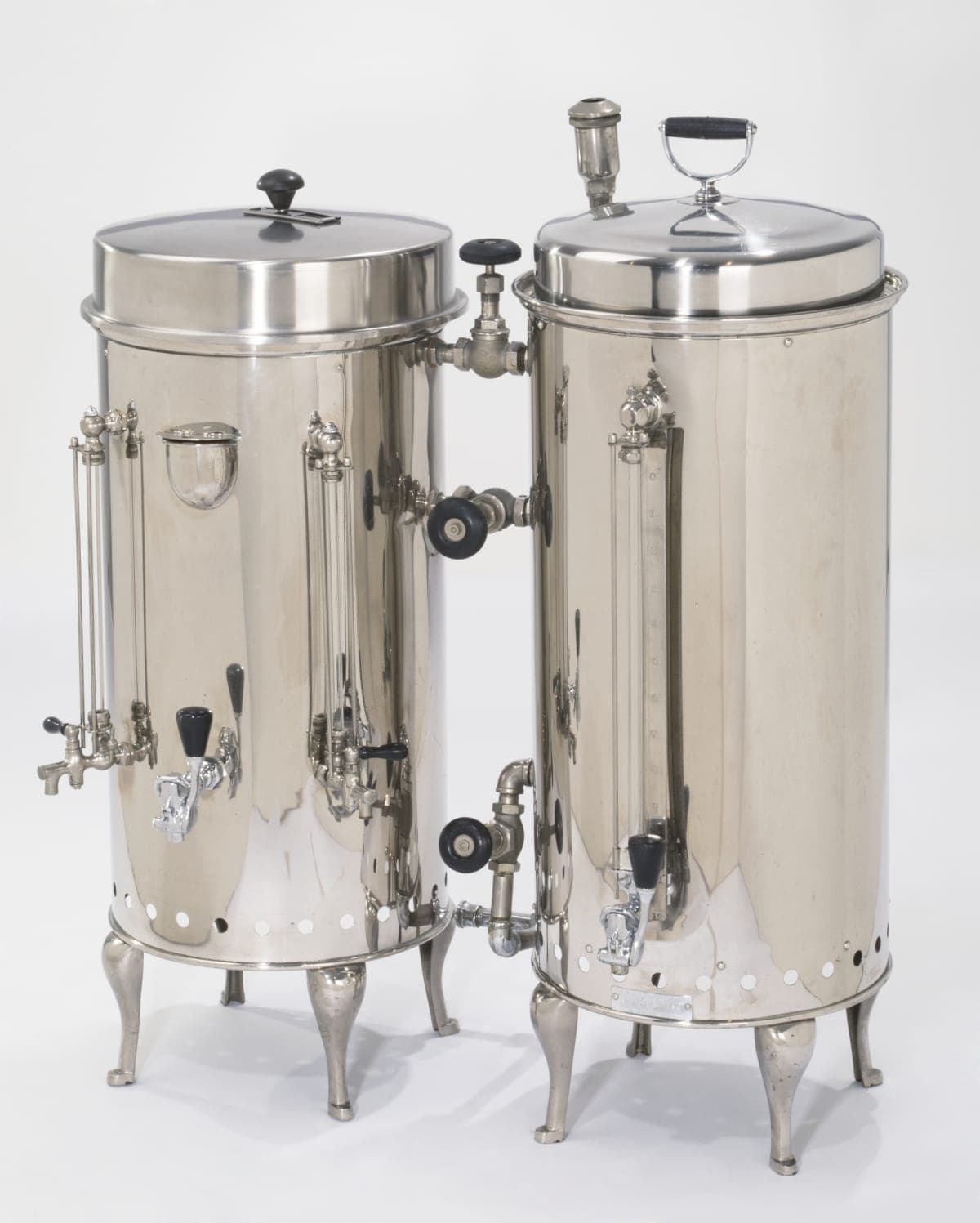 Stainless Steel Upright Coffee Maker, 1945-1970
