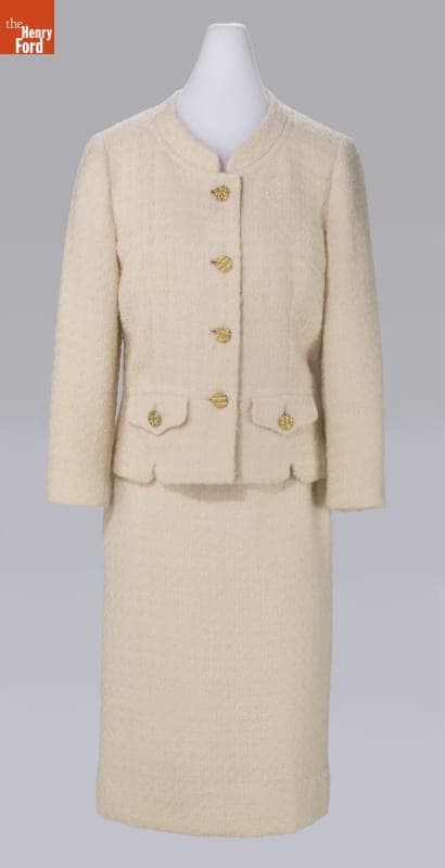 Suit, Worn by Augusta Denton Roddis, circa 1964