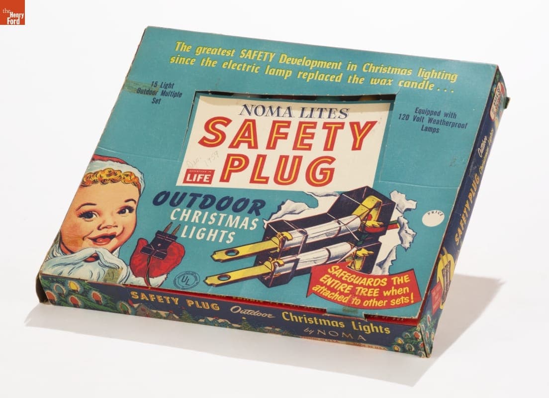 Noma Lites Outdoor Christmas Lights, 1959