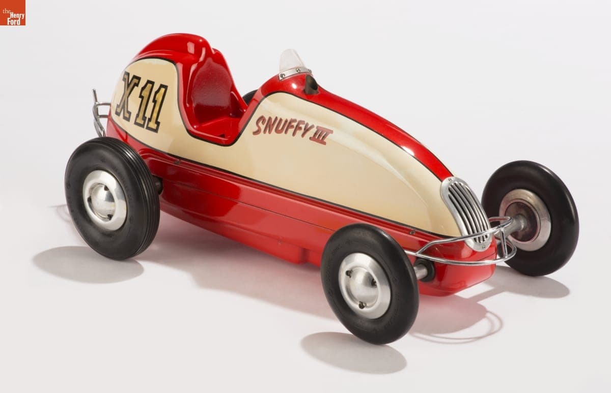 Frank Robertson's Snuffy III Gas-Powered Racing Tether Car, circa 1948