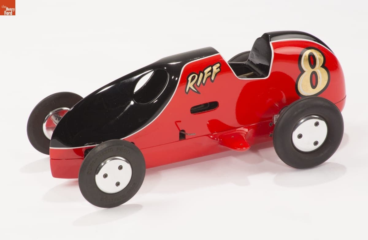 "Riff" Gas-Powered Racing Tether Car, 1946