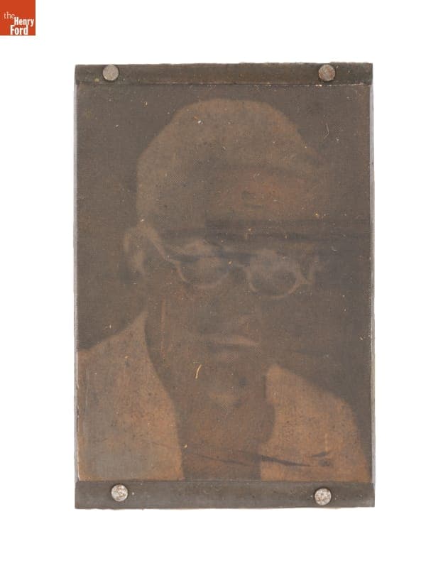 Printing Block, Portrait of Thomas I. Starr, 1935-1954