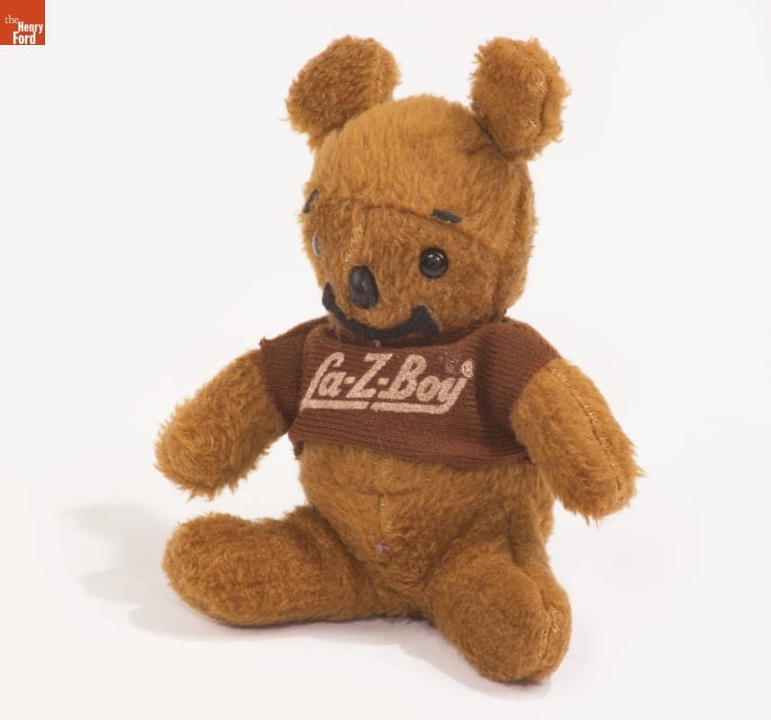 Small "La-Z-Teddy," Promotional La-Z-Boy Teddy Bear, 1979