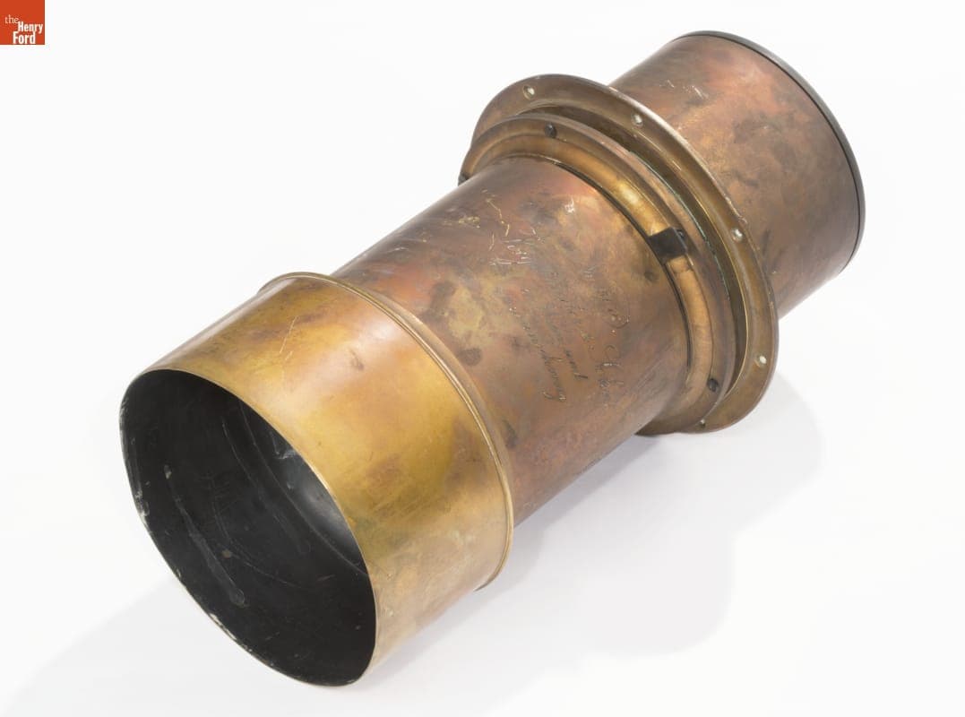 Voigtlander Lens for Large Format View Camera, 1850-1865