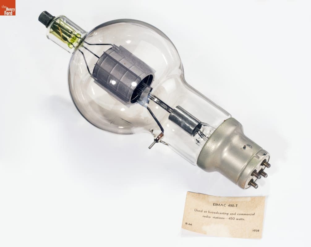 Eimac Type 450-T Vacuum Tube, 1937-1939