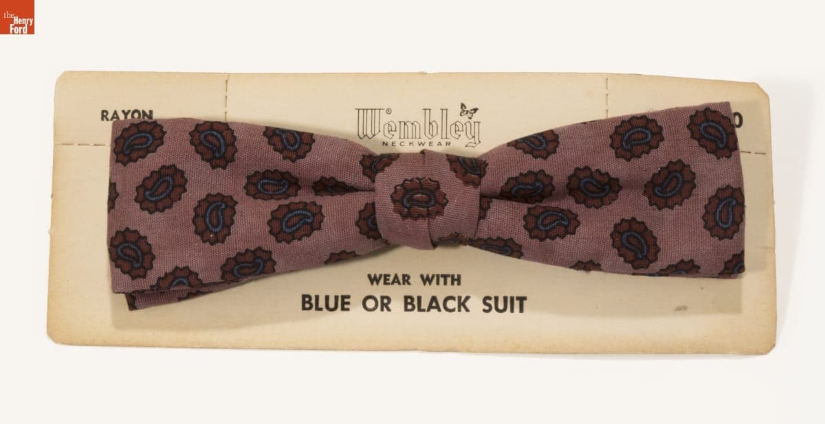 Clip-On Bow Tie, 1950-1955