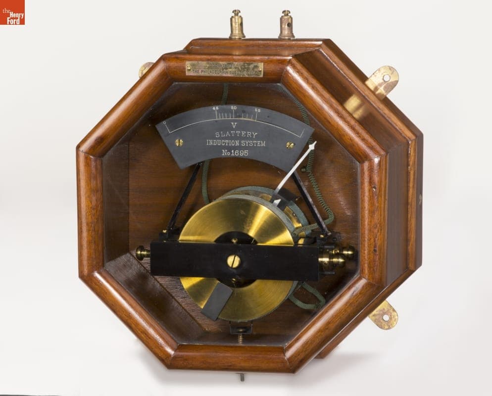 Slattery Induction System Meter, 1888-1892