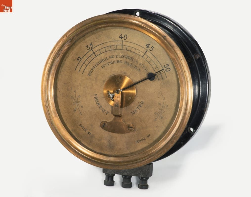 Westinghouse Type F Frequency Meter, circa 1910