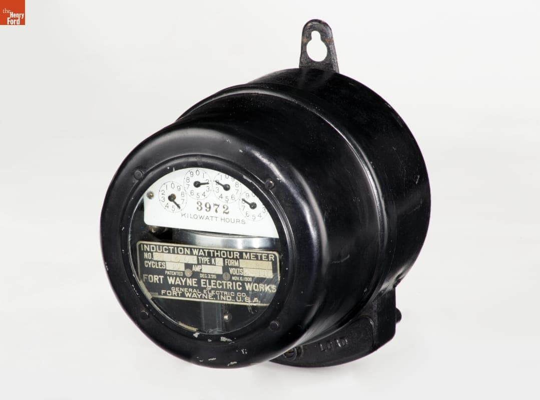 Fort Wayne Type K-4 Wattmeter, 1911-1914