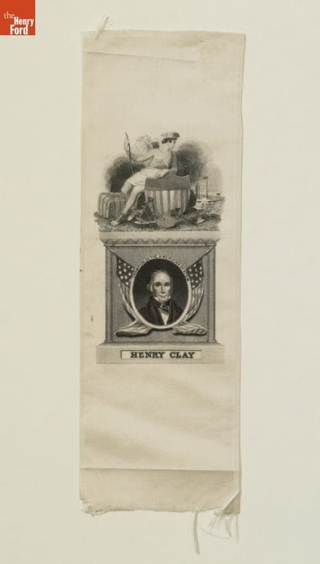 Henry Clay Campaign Ribbon, 1844