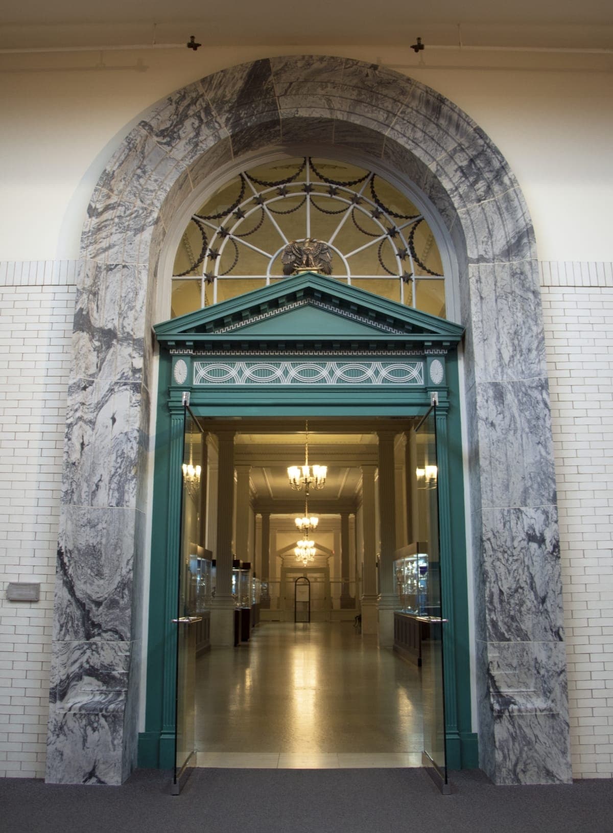 Silver and Pewter Exhibit in Henry Ford Museum, April 2016
