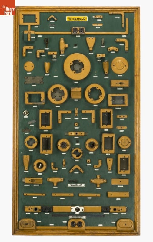 Wiremold Products Display Board, 1926-1937