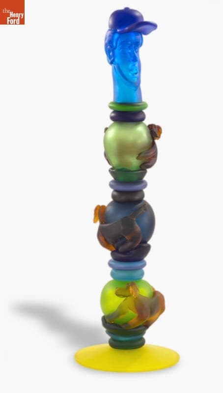 "Settling In" by Richard Jolley, 1998