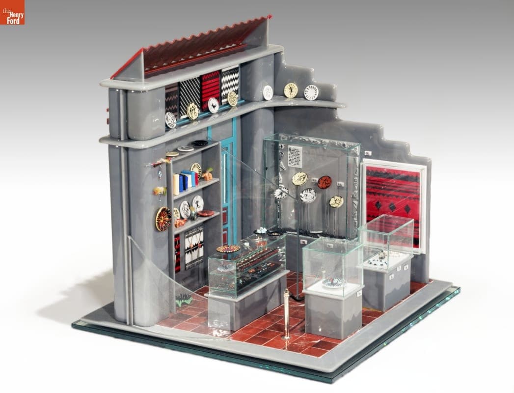 "Village Museum" by Emily Brock, 1993