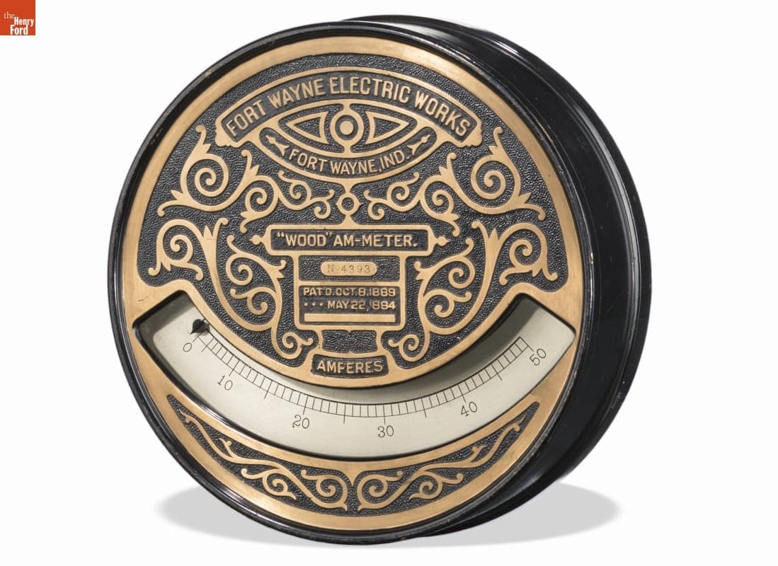 Fort Wayne Wood Ammeter, 1899-1911