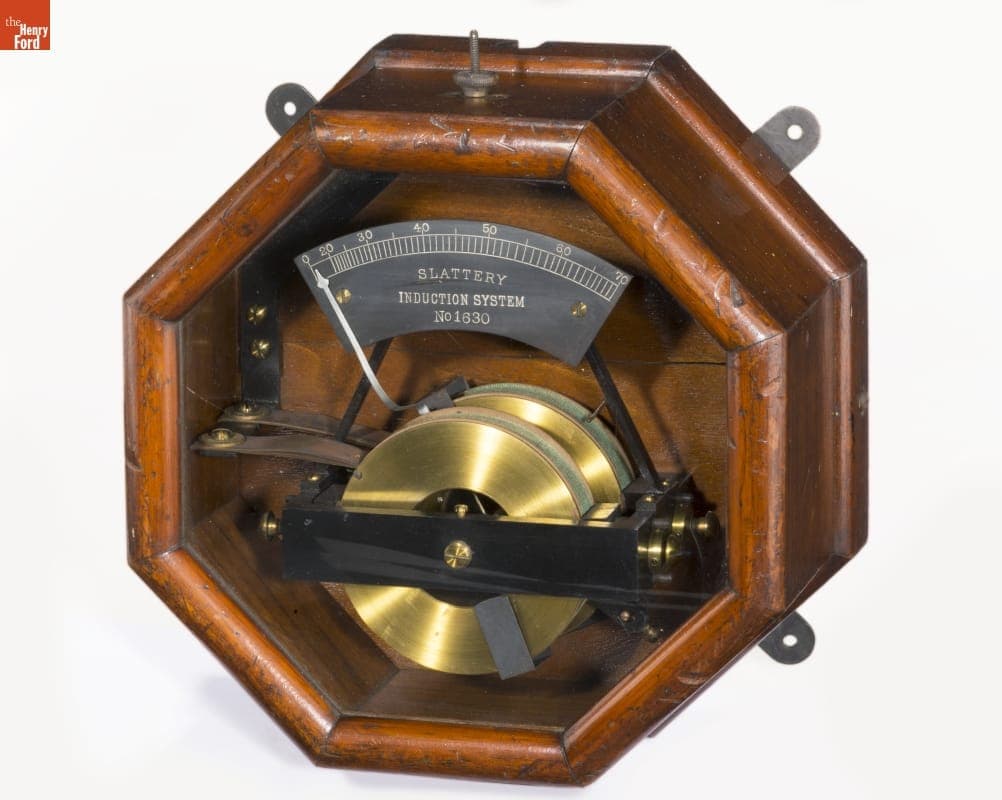 Slattery Induction System Meter, 1888-1892