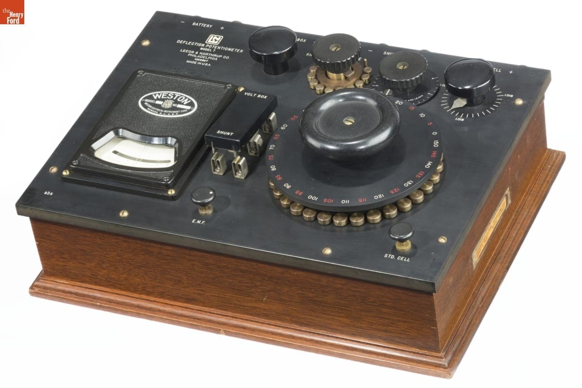 Leeds & Northrup and Weston Model 7 Deflection Potentiometer, 1925-1940