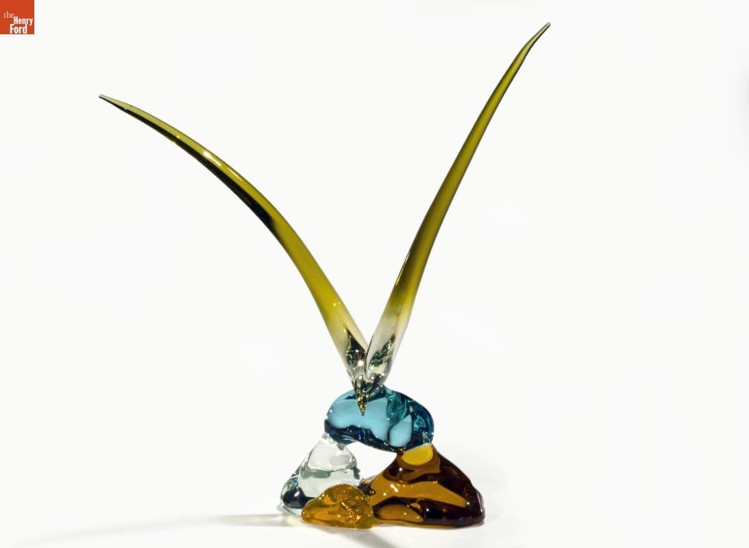Murano Bird Paperweight, 1963