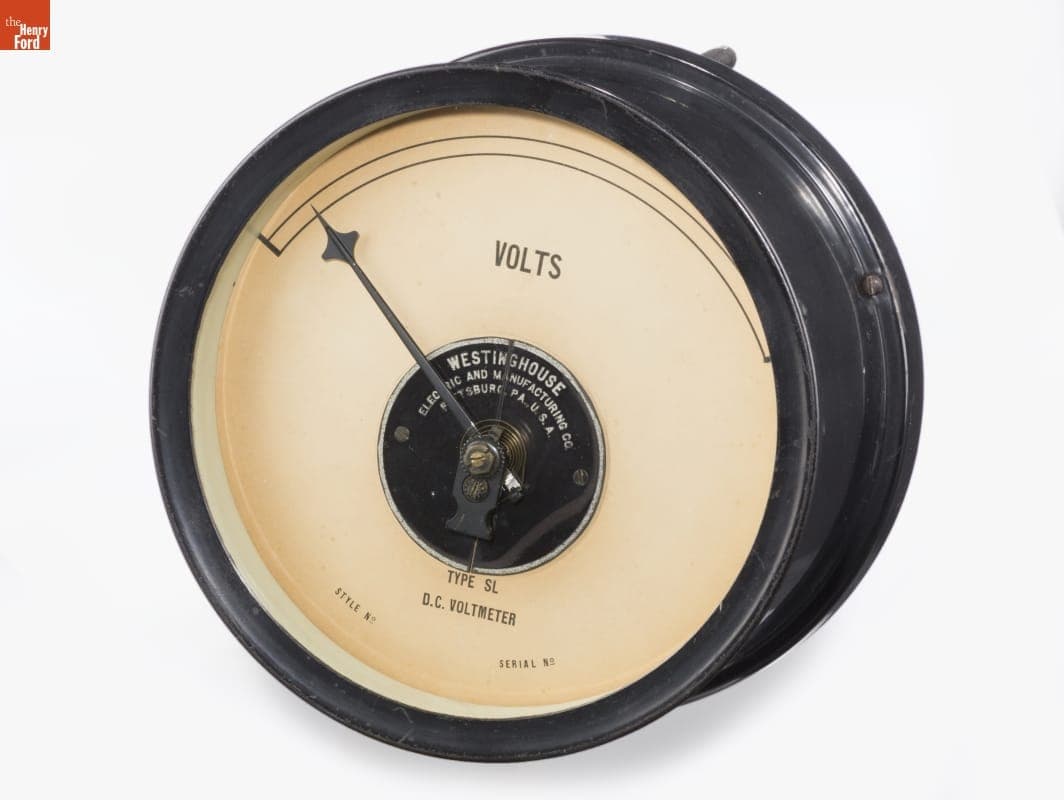Westinghouse Type SL Voltmeter, circa 1911