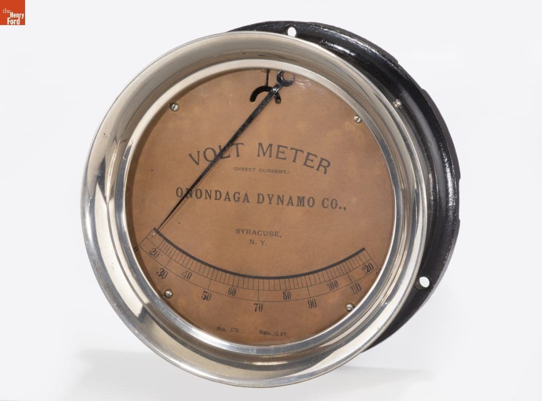 Onondaga Voltmeter, 1893-1902