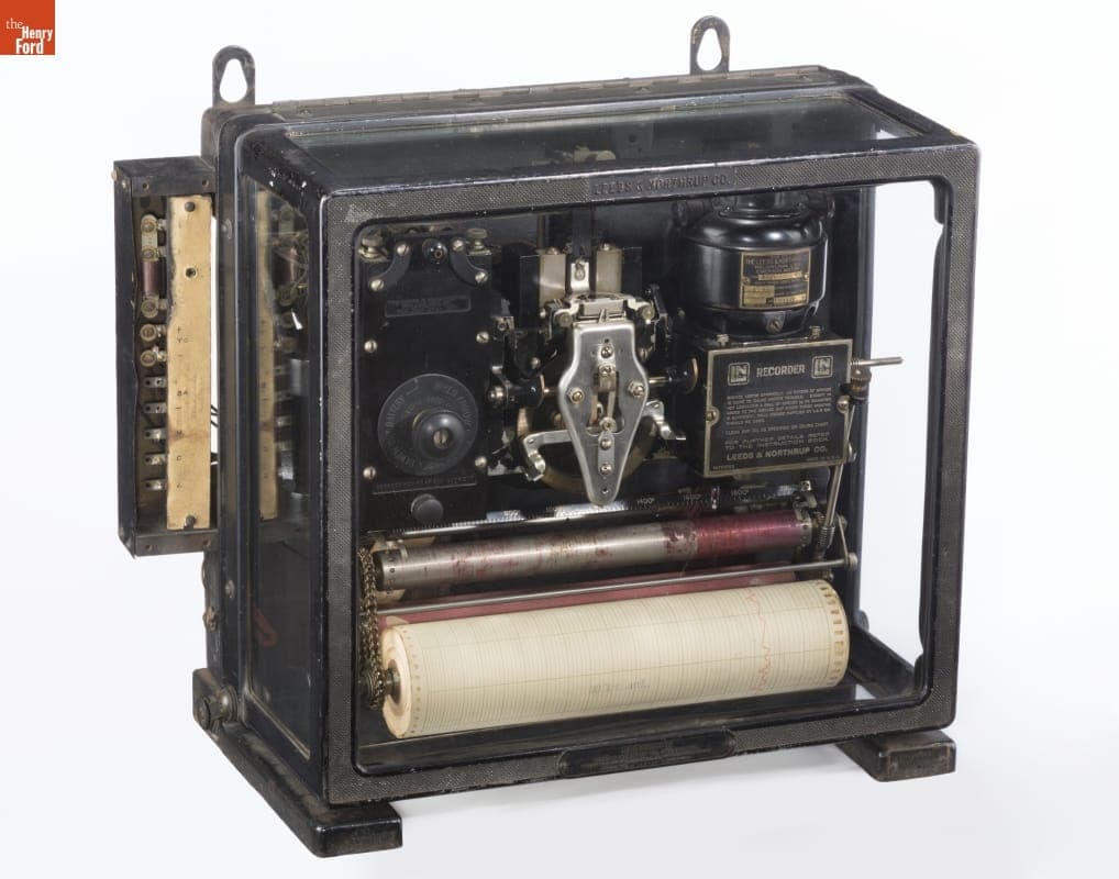 Leeds & Northrup Data Recorder, Used by the Detroit Edison Company Research Dept., circa 1920