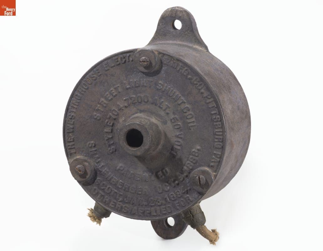 Westinghouse Incandescent Street Lighting Shunt Coil, circa 1898