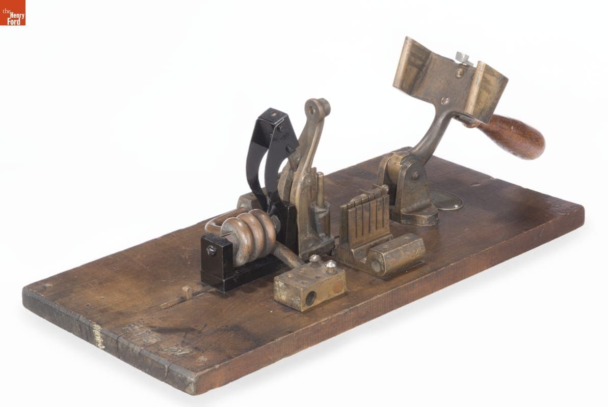 Westinghouse Experimental Model of a Type A Carbon Circuit Breaker, circa 1891