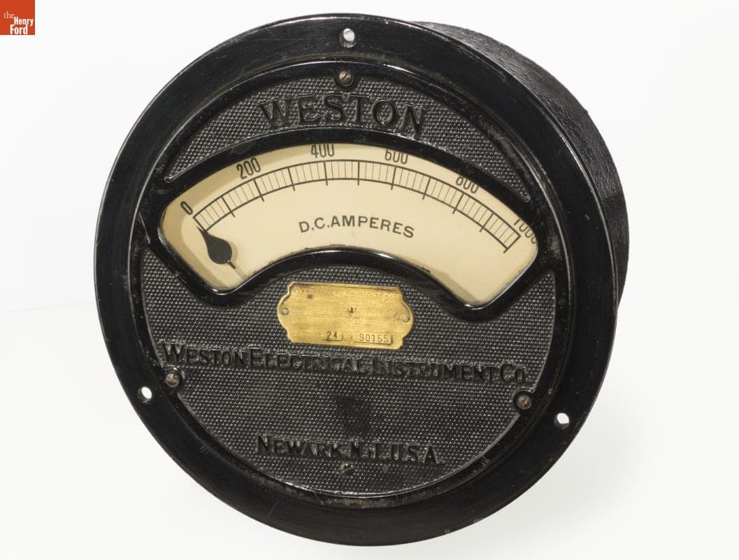 Weston Direct Current Model 24 Ammeter, 1907-1917