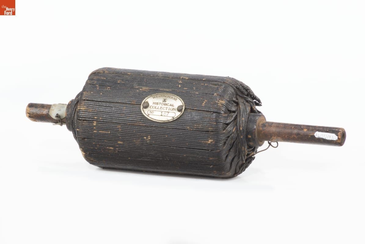 Short Circuited Rotor for Experimental Westinghouse Induction Motor, 1889-1893