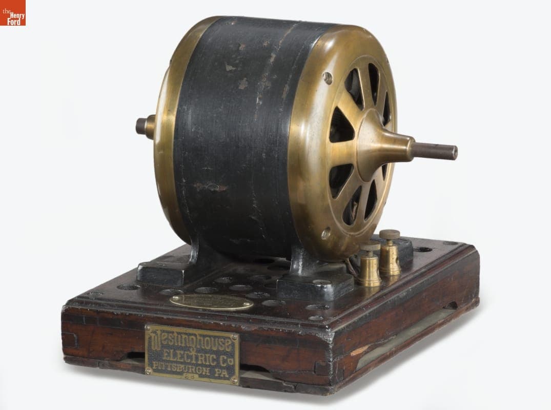 Westinghouse Induction Motor, 1888-1889