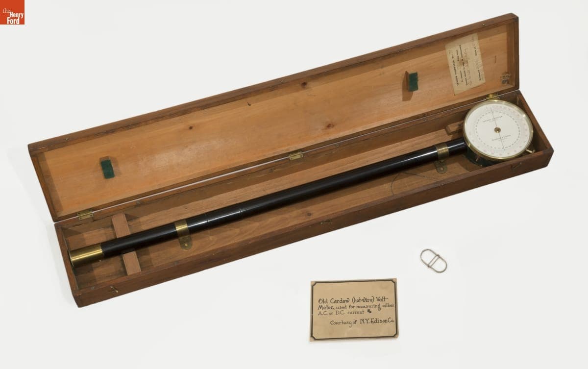 Paterson & Cooper Cardew Voltmeter, 1885-1895