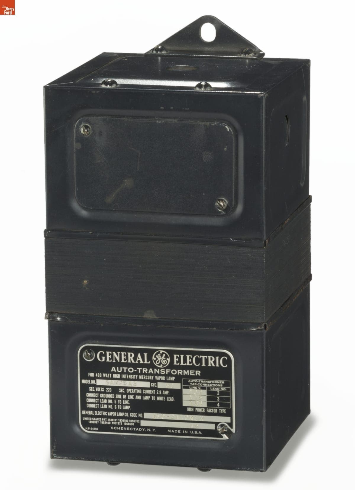General Electric Auto-Transformer, circa 1934