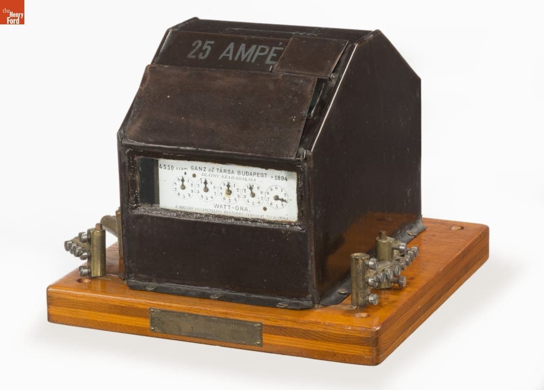Ganz es Tarsa Wattmeter, 1894