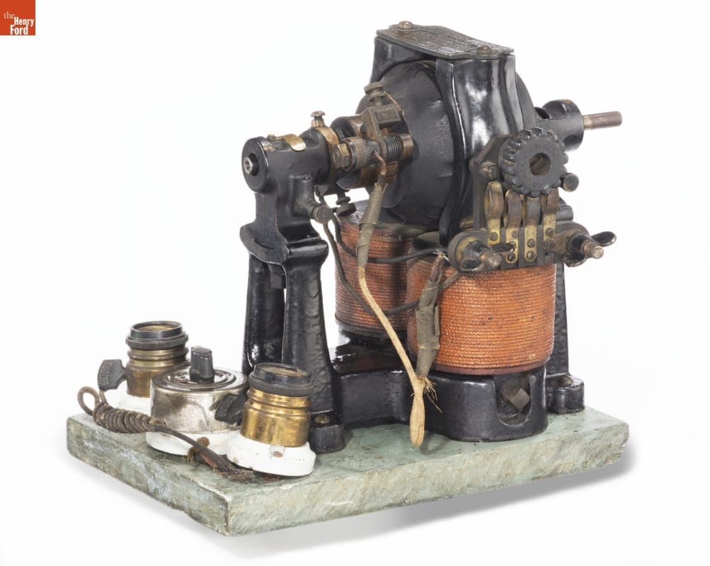 Crocker-Wheeler Motor, circa 1900
