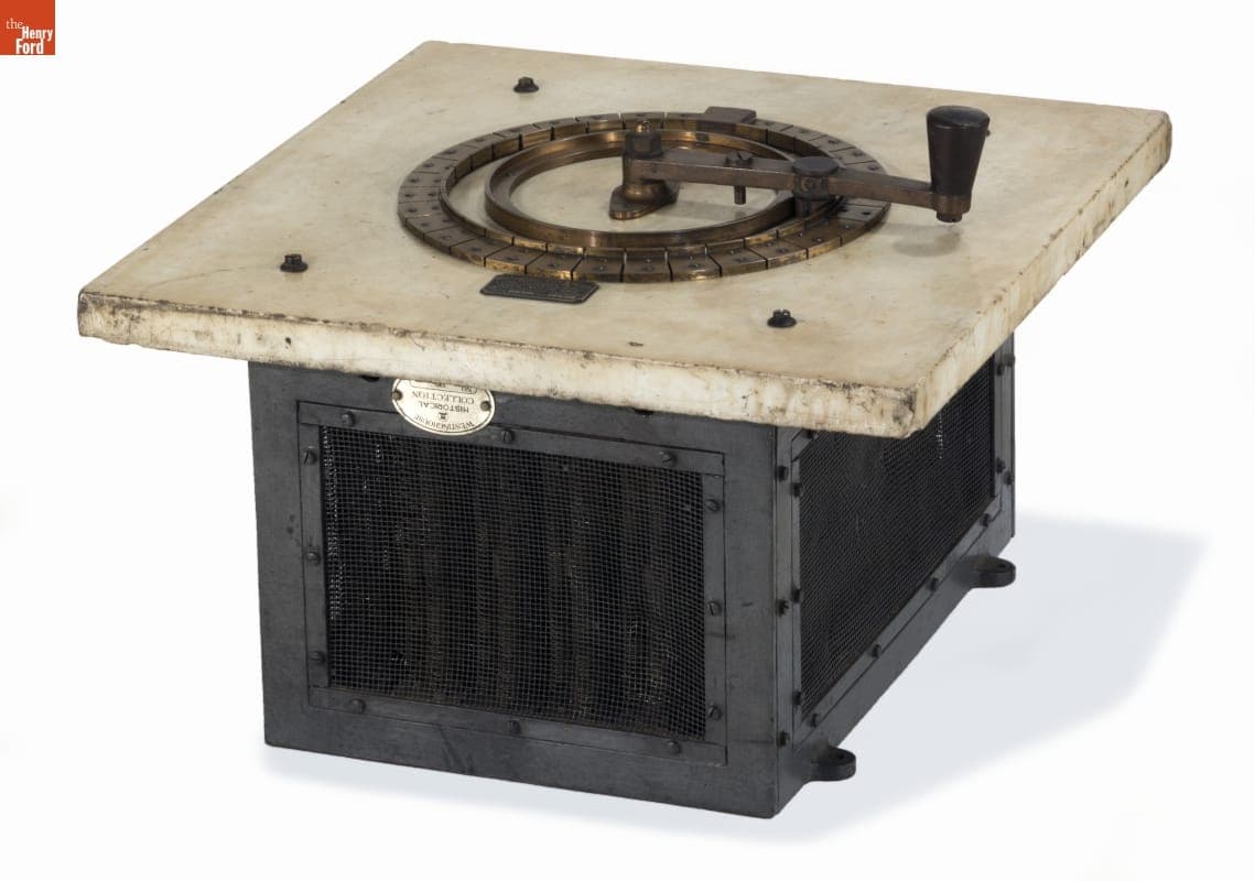 Westinghouse Type AOC Rheostat, 1888-1920