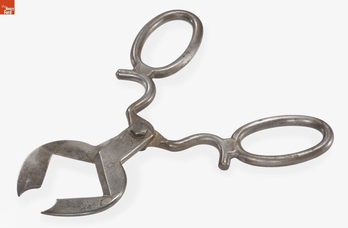 Small Diamond Shears Used in Greenfield Village Glass Shop, 2010-2016