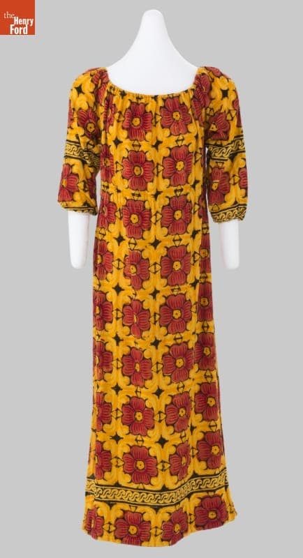 Dress, Worn by Kathryn Emerson-Buntin, circa 1970