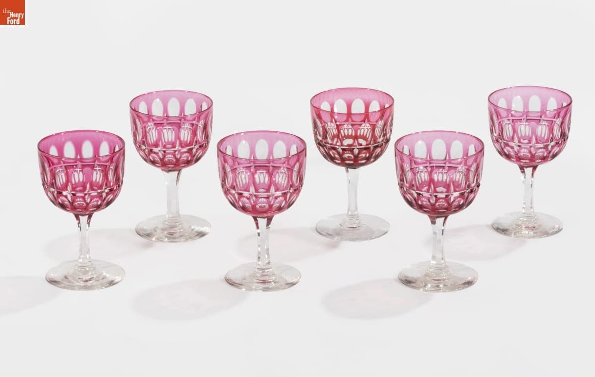Wine Glasses, 1865-1885