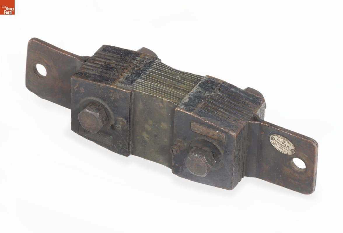 Westinghouse Ammeter Shunt, circa 1900