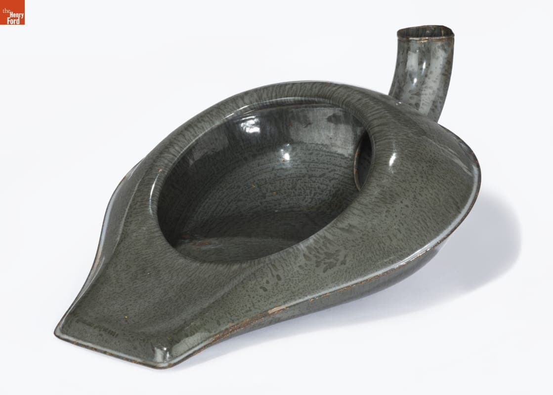 Bedpan, circa 1900