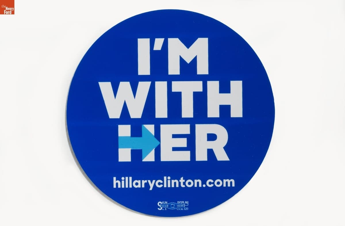 Hillary Clinton Campaign Magnet, 2016