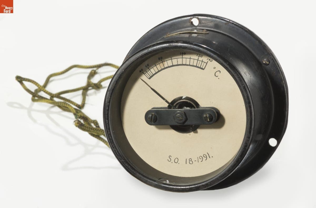 Locomotive Temperature Gauge