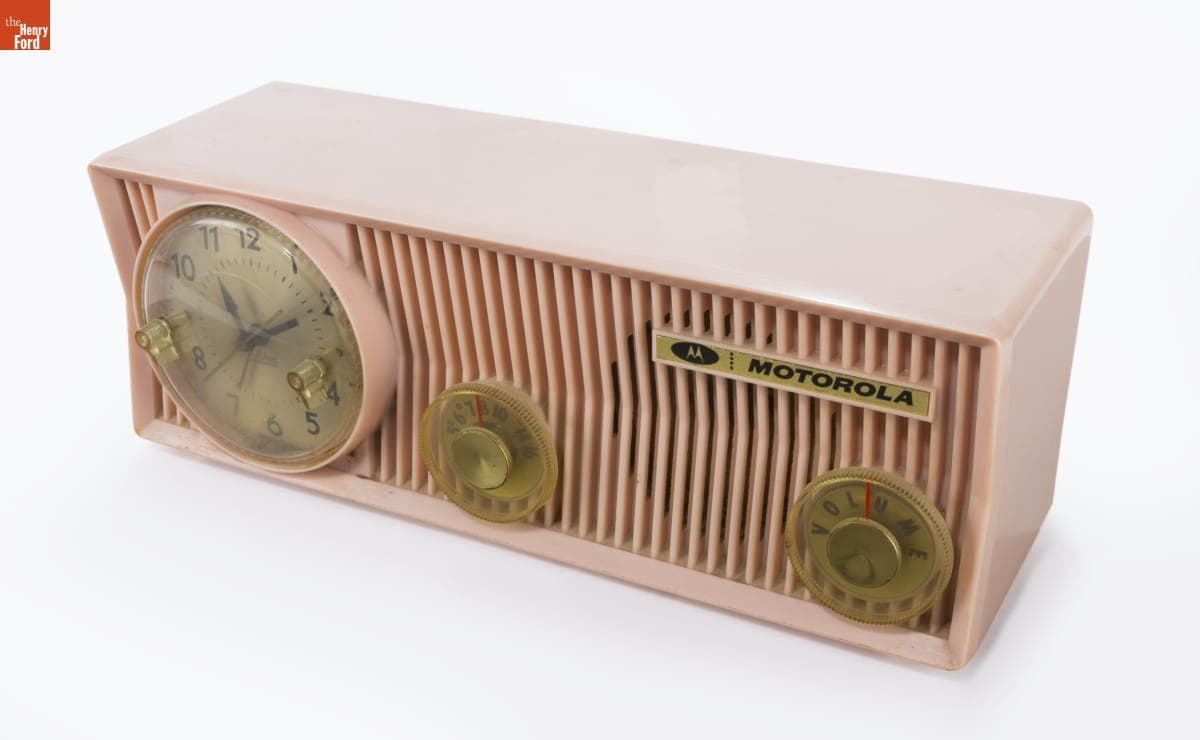 Motorola Clock Radio, 1956