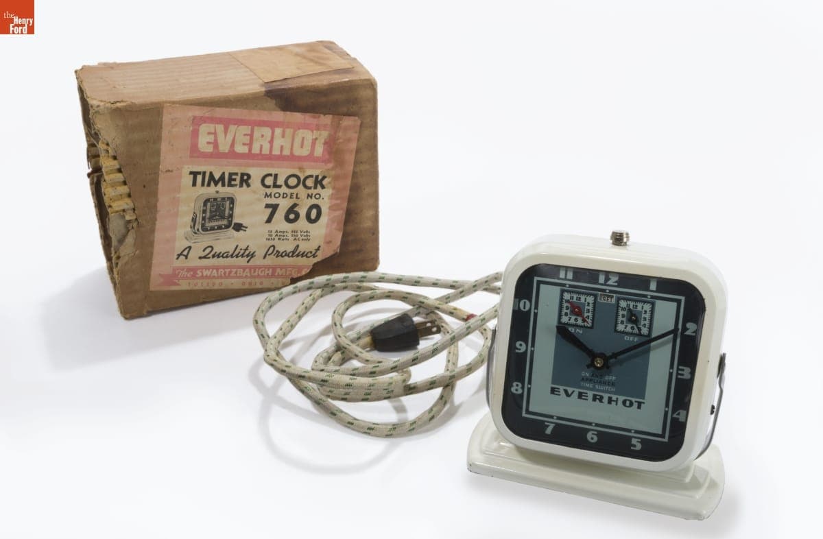 Everhot Timer Clock, circa 1940