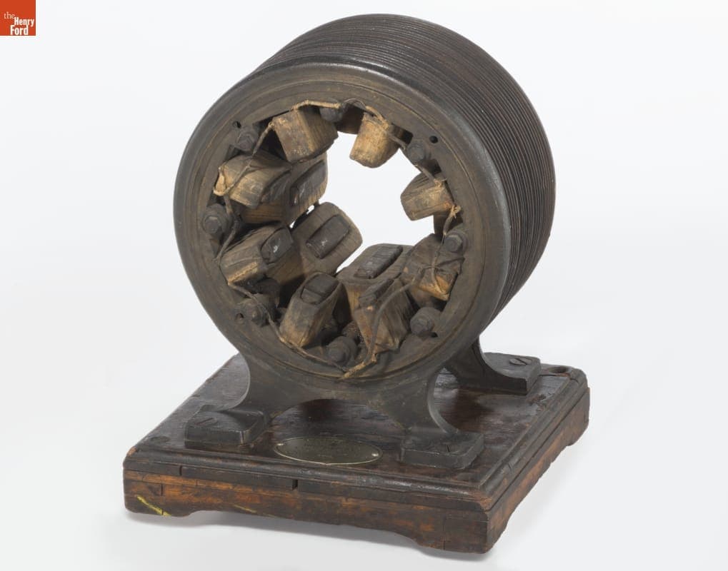Stator for Experimental Westinghouse Induction Motor, 1889-1893