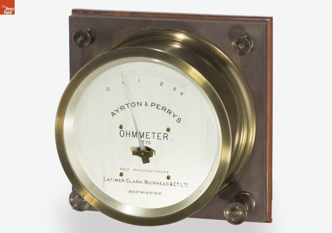 Ayrton & Perry Ohmmeter, 1890-1899