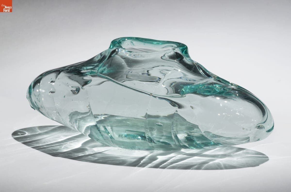 "Segmented Form" by Harvey K. Littleton, 1964