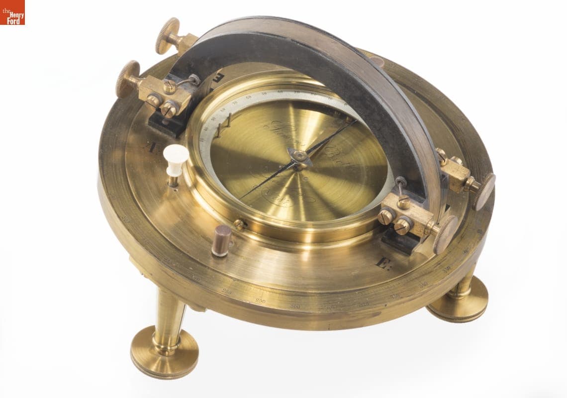 Siemens Sine-Tangent Galvanometer, circa 1875-1885